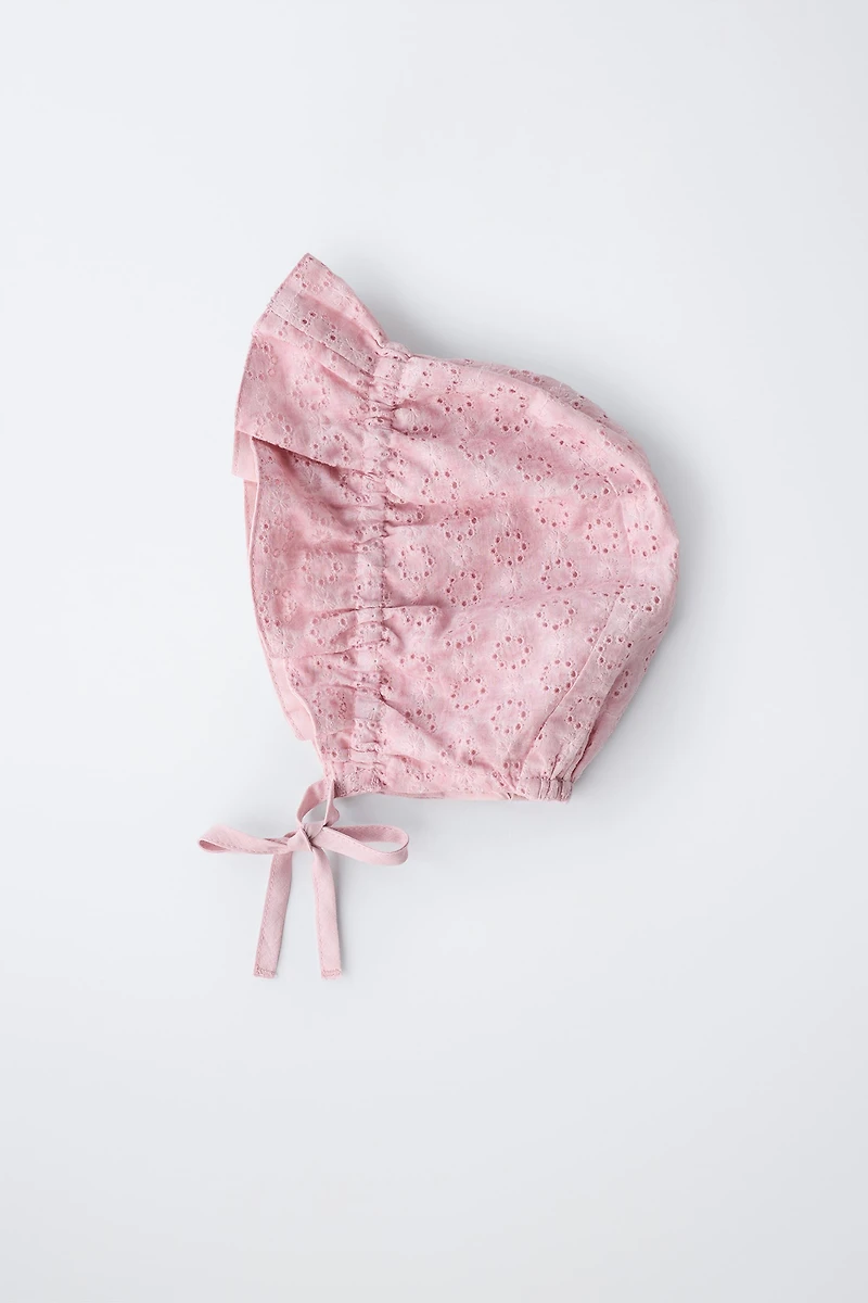 SWISS EMBROIDERY BONNET