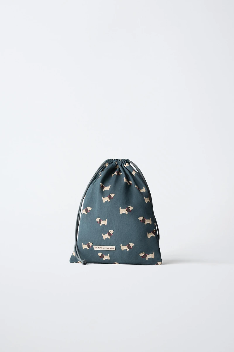 DOG PRINT BAG