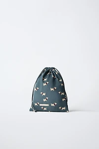 DOG PRINT BAG