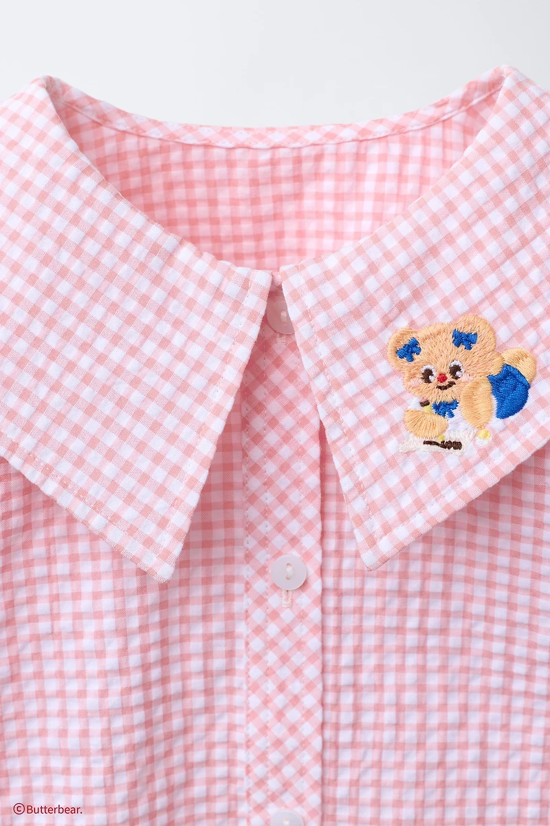 BUTTERBEAR © GINGHAM SHIRT