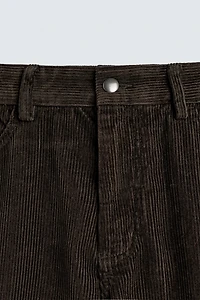 REGULAR FIT CORDUROY PANTS