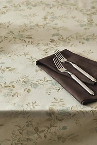 PLANT PRINT TABLECLOTH