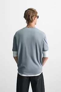 REGULAR FIT KNIT T-SHIRT