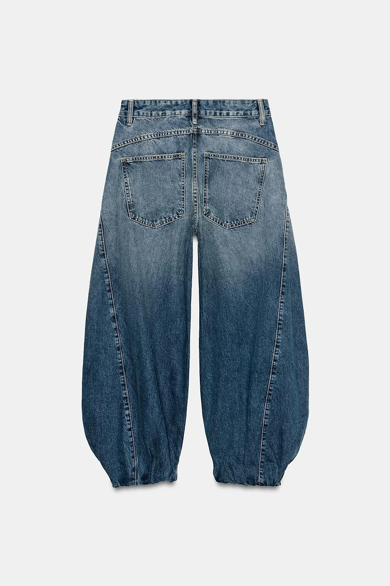 TRF MID-RISE ELASTICIZED DENIM JEANS