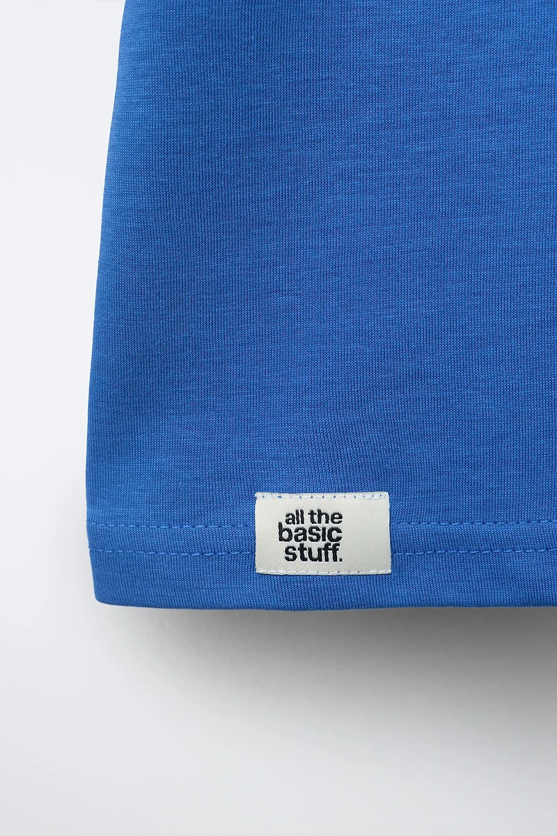 INTERLOCK PLAIN T-SHIRT