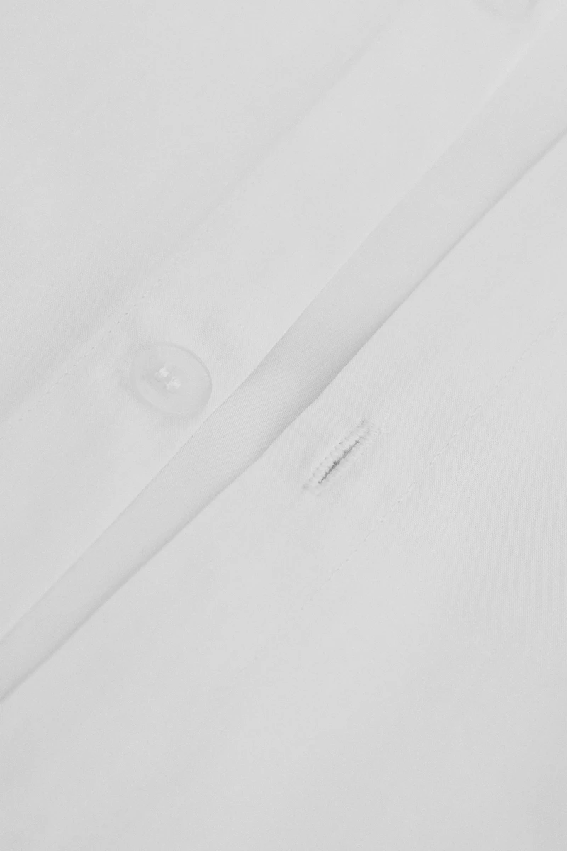 PERCALE COTTON DUVET COVER ( THREAD COUNT