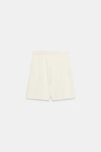 HEAVY COTTON PLEATED SHORTS