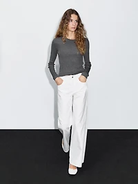 Tejan trousers with texture detail