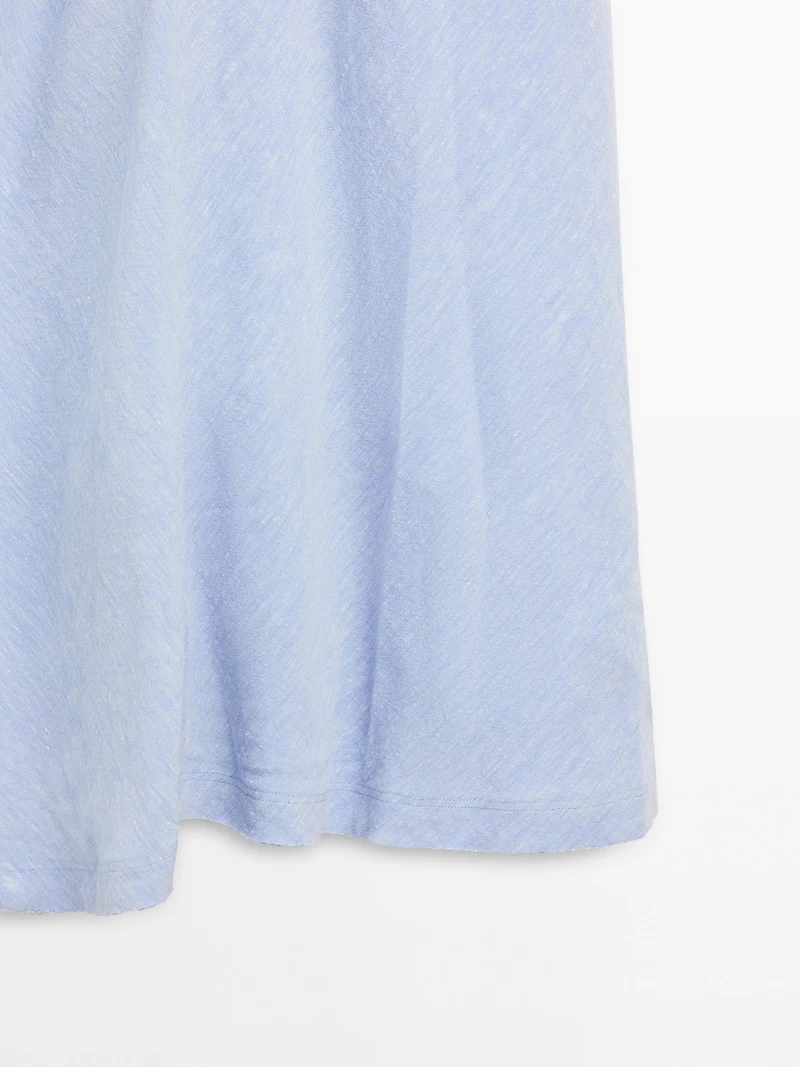 Long flowing dress with back detail