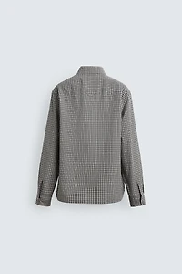 CHEMISE À CARREAUX ET POCHES