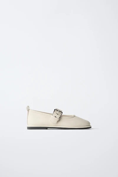 BUCKLE BALLERINA FLAT