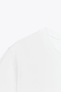 CONTRAST BOW T-SHIRT