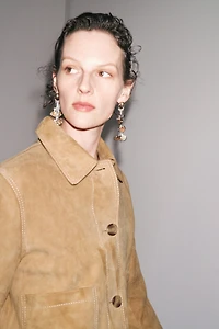 ZW COLLECTION LIMITED EDITION 100% SUEDE JACKET