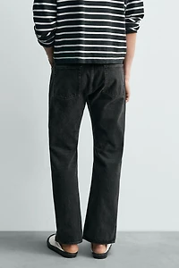 AARON LEVINE X ZARA STRAIGHT FIT BOOTCUT JEANS