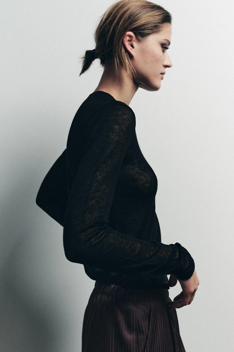 CONTRAST STRIPE PAJAMA PANTS