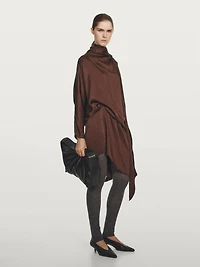 Flowing long sleeve midi dress - STUDIO