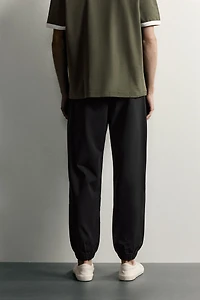 SLIM FIT JOGGER WAIST PANTS