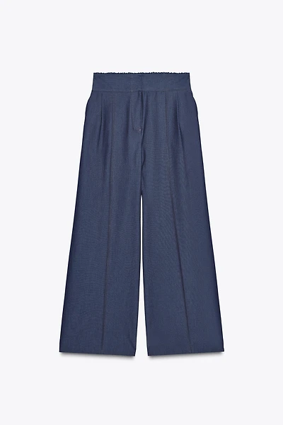 PANTALON LARGE SURPIQÛRES
