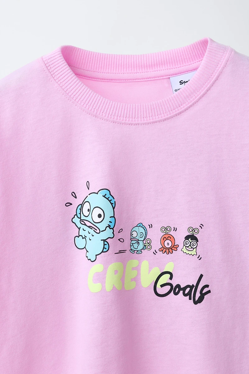 HANGYODON AND FRIENDS © SANRIO T-SHIRT