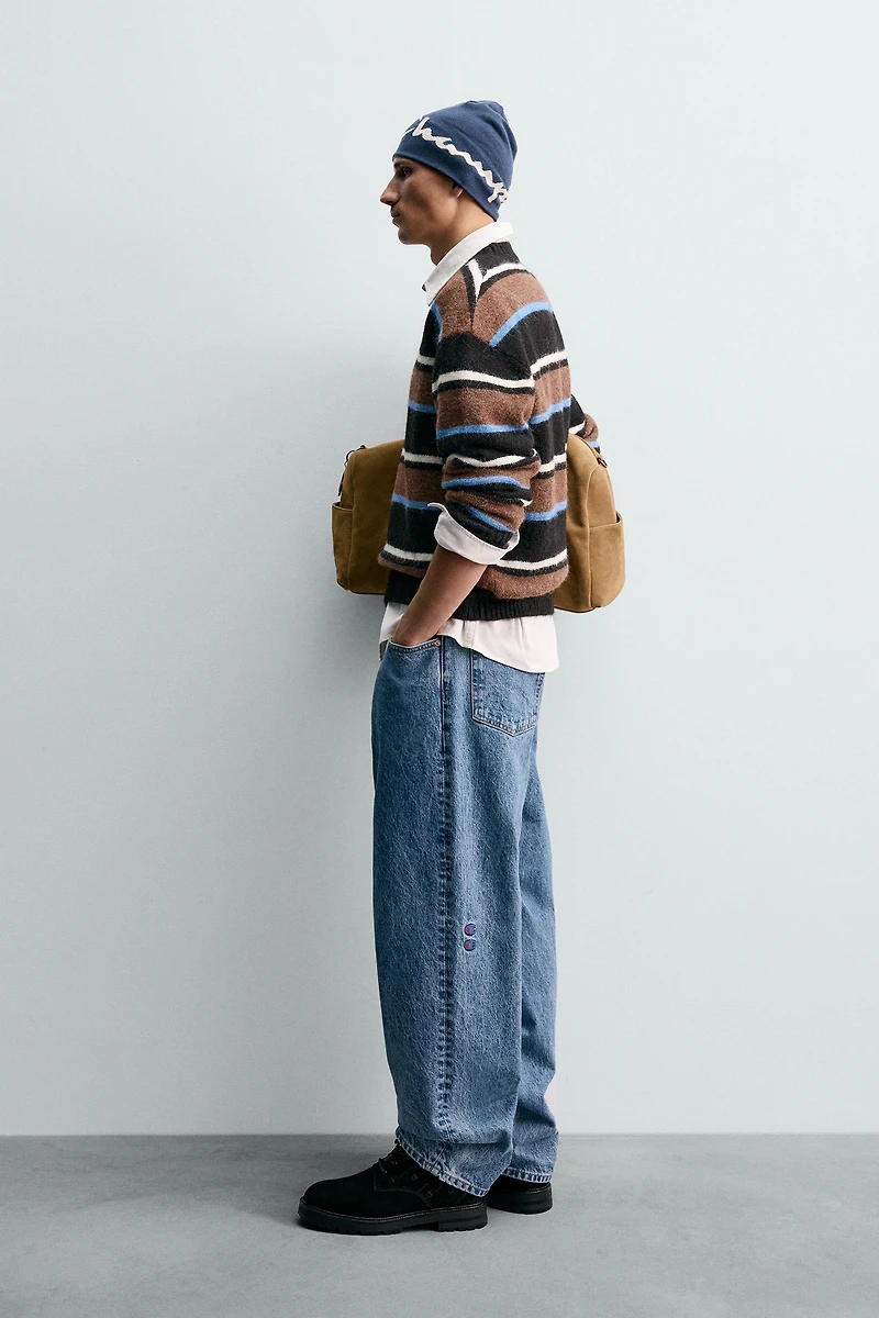 PULL RAYÉ PIÈCES CHAMPION ® X ZARA