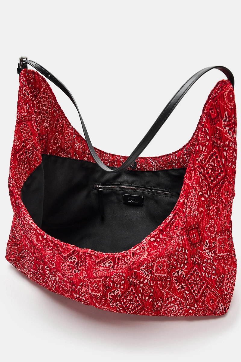 SAC SHOPPER EN TISSU