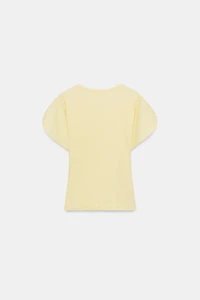 BALLOON SLEEVE TOP