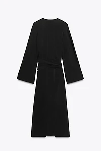 ZW COLLECTION MIDI DRESS WITH TIES