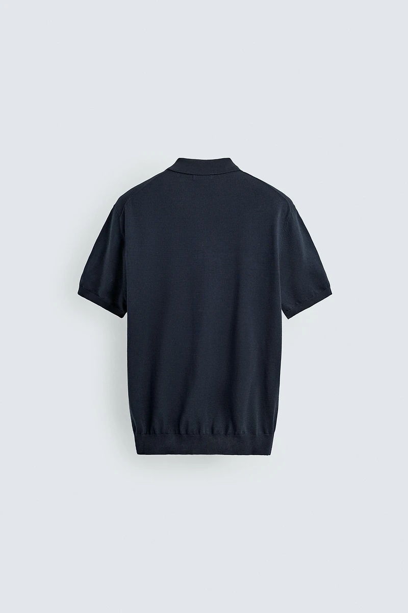 POLO EN MAILLE REGULAR FIT