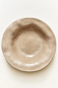 IRREGULAR STONEWARE SOUP PLATE