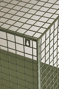 METAL BOOKCASE WITH DOORS