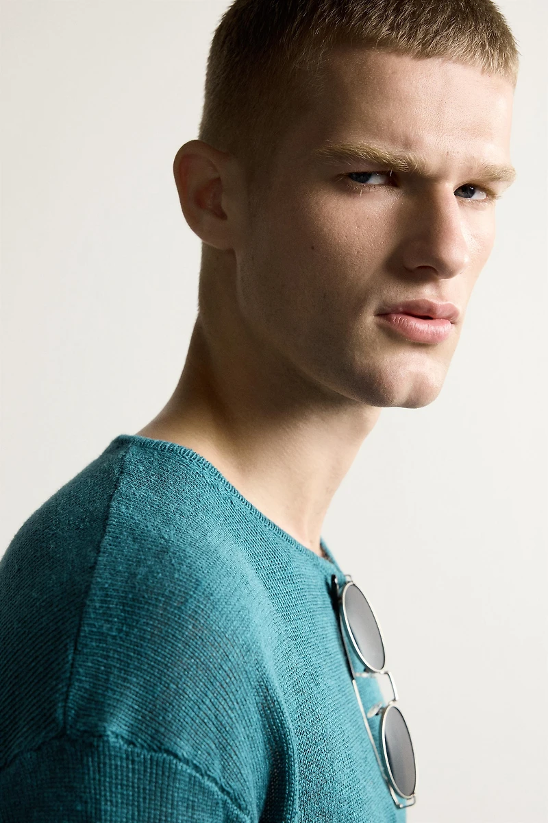 100% HEMP RELAXED FIT SWEATER