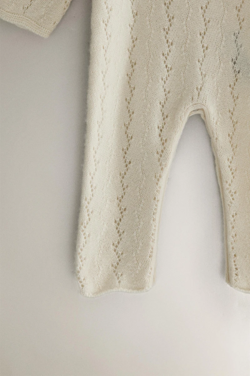 CASHMERE BABY ROMPER