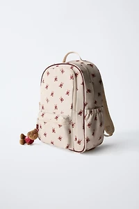 TEDDY BEAR SCHOOL BACKPACK