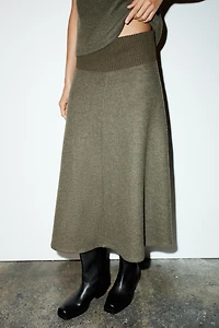 SOFT A-LINE SKIRT