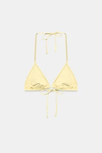 O-RING TRIANGLE BIKINI TOP