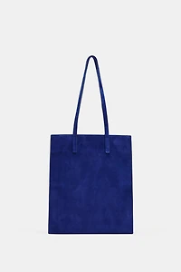 SUEDE SHOPPER BAG