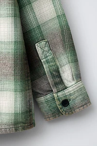 PLAID OVERSHIRT