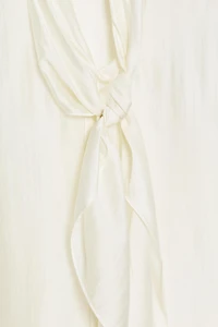 CHEMISE FLUIDE À NŒUDS ZW COLLECTION