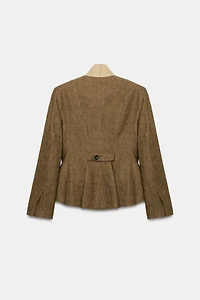 VESTE EN LIN MÉLANGÉ ZW COLLECTION