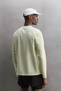 T-SHIRT PERFORÉ À MANCHES LONGUES