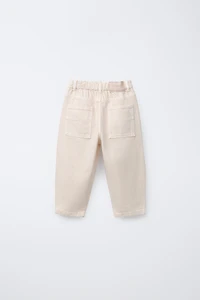 TWILL BAGGY PANTS