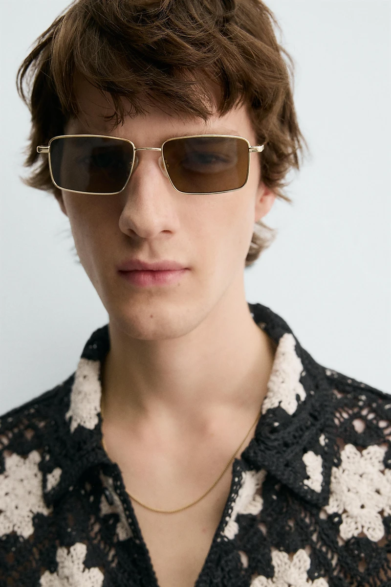 CROCHET TEXTURED SHIRT