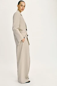 PANTALON DROIT À PINCES