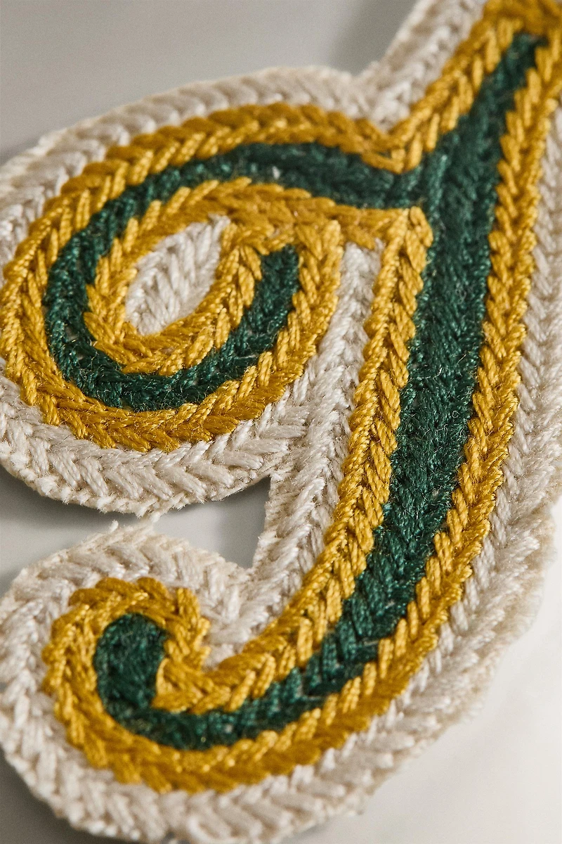 COTTON LETTER J PATCH