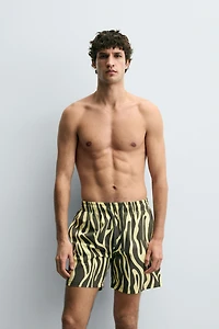 LONG ANIMAL PRINT SWIMSUIT