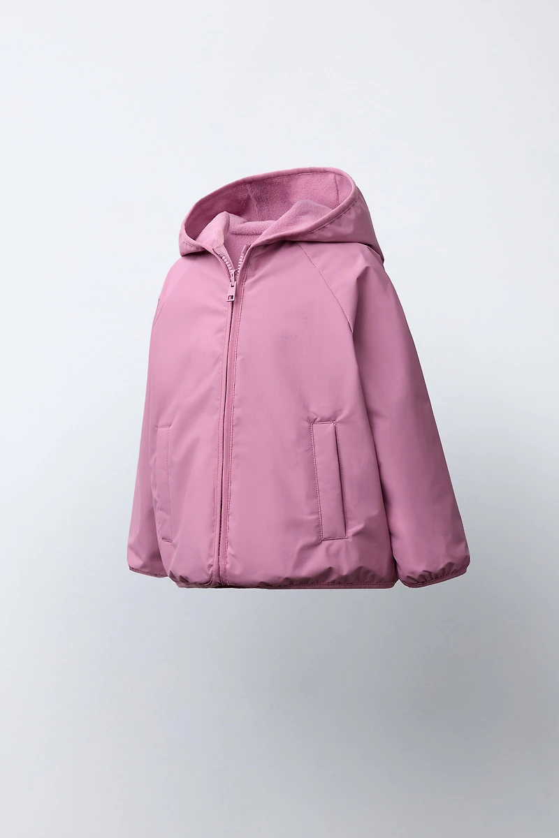 REVERSIBLE FLEECE JACKET