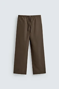 FLOWY WIDE FIT PANTS