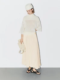 Oversize short sleeve sweater - STUDIO