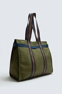 WOVEN SHOPPER BAG