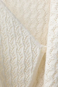 COTTON AND MULBERRY SILK KIMONO